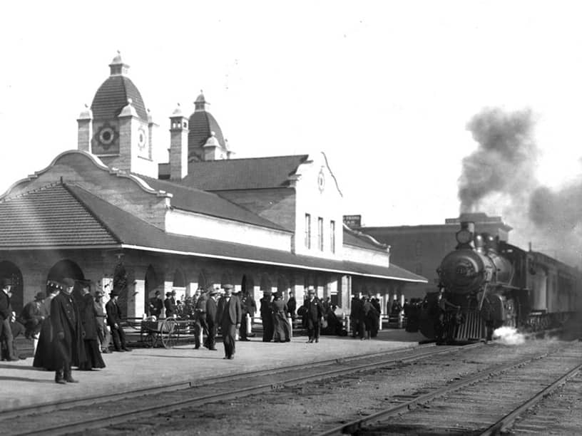 Historic Bismarck train depot